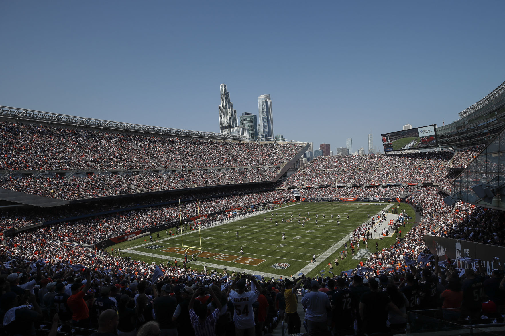 Bengals Bears Football
